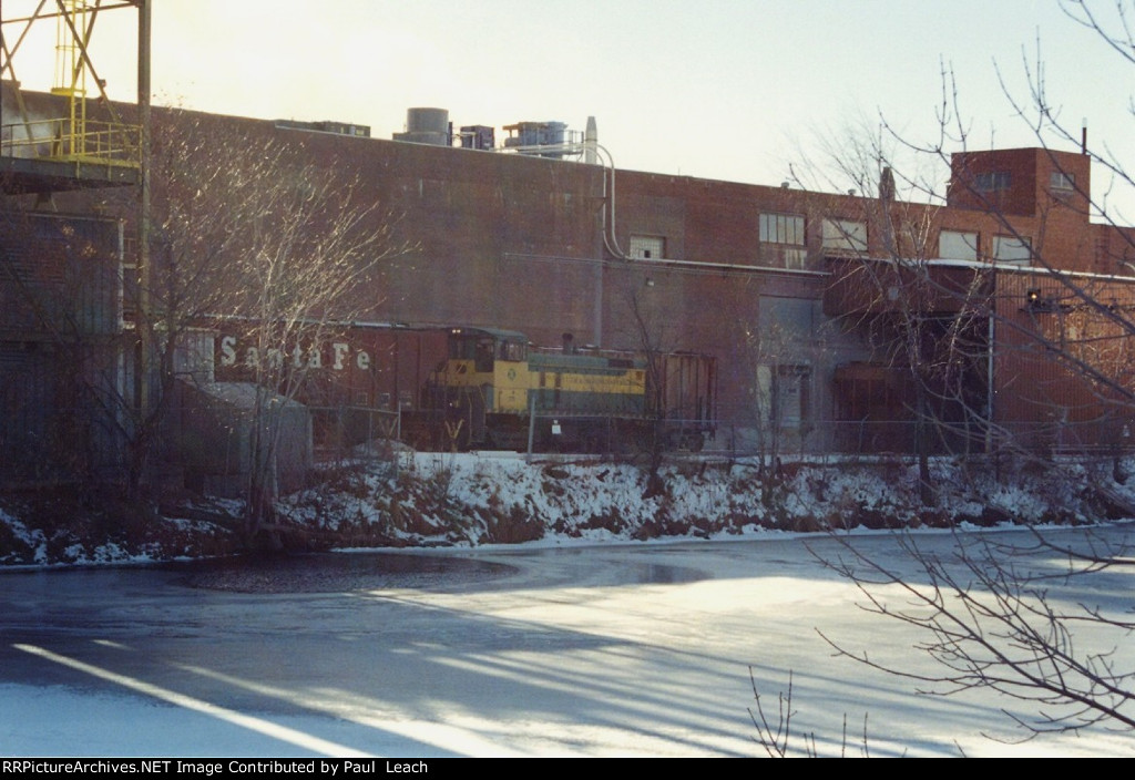 Switching cars at the plant